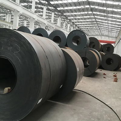 Coili di acciaio al carbonio di alta qualità 3 mm Materiali metallici Q235 Coili di acciaio laminati a caldo per la costruzione