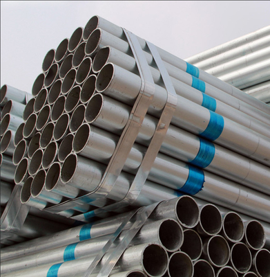 DIP caldo Dx51d SGCC Sgcd Secc tubo di acciaio galvanizzato spessore 0,8-12 mm tubo di acciaio pre galvanizzato per la costruzione