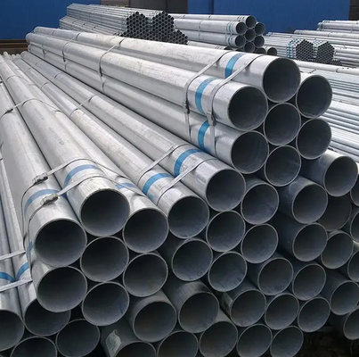 DIP caldo Dx51d SGCC Sgcd Secc tubo di acciaio galvanizzato spessore 0,8-12 mm tubo di acciaio pre galvanizzato per la costruzione