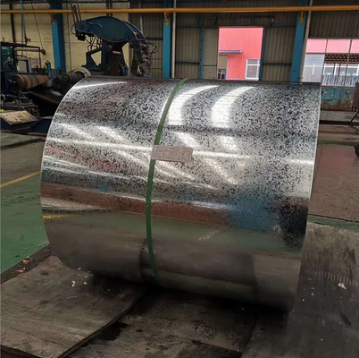 SGCC Secc Sgcd Metallo laminato a freddo Striscia di acciaio galvanizzato Resistenza alla corrosione 0,8 X 16 mm Striscia di bobina di acciaio galvanizzato
