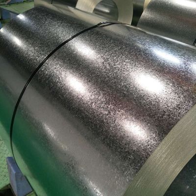 JIS ASTM Q235 ha galvanizzato il trattamento di superficie ricoprente dello zinco d'acciaio della bobina